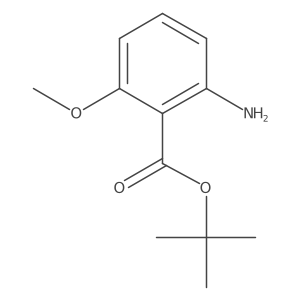 tert-Butyl 2-amino-6-methoxybenzoate Structure