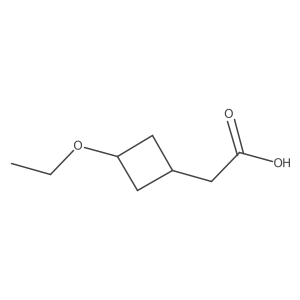 2-(3-Ethoxycyclobutyl)acetic acid结构式