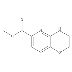 methyl 2H,3H,4H-pyrido[3,2-b][1,4]oxazine-6-carboxylate Structure