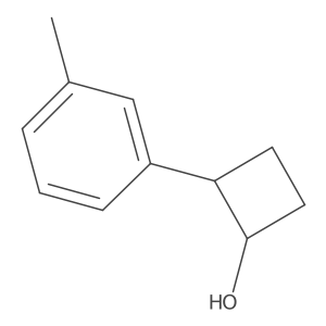 2-(3-Methylphenyl)cyclobutan-1-OL Structure