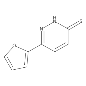 6-(Furan-2-yl)pyridazine-3-thiol Structure