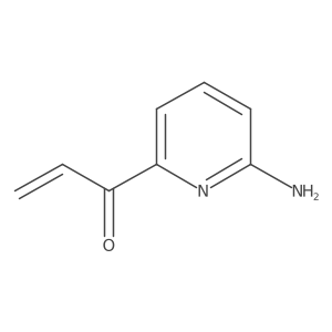 1-(6-Aminopyridin-2-yl)prop-2-en-1-one结构式