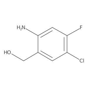 (2-Amino-5-chloro-4-fluorophenyl)methanol结构式