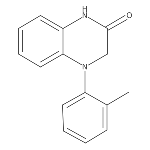 4-(2-Methylphenyl)-1,3-dihydroquinoxalin-2-one结构式