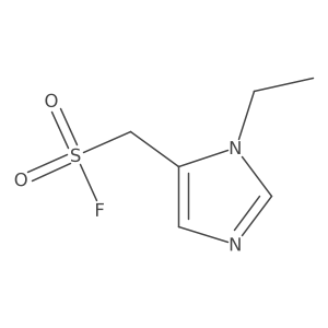 (1-Ethyl-1H-imidazol-5-yl)methanesulfonyl fluoride Structure