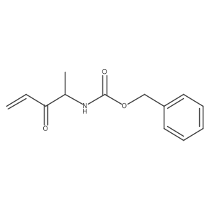 benzyl N-(3-oxopent-4-en-2-yl)carbamate结构式
