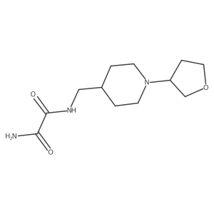 N1-((1-(tetrahydrofuran-3-yl)piperidin-4-yl)methyl)oxalamide Structure