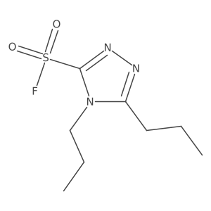 dipropyl-4H-1,2,4-triazole-3-sulfonyl fluoride结构式