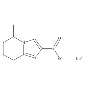 sodium 5-methyl-5H,6H,7H,8H-imidazo[1,2-a]pyridine-2-sulfinate Structure