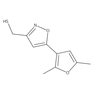 [5-(2,5-Dimethylfuran-3-yl)-1,2-oxazol-3-yl]methanethiol Structure