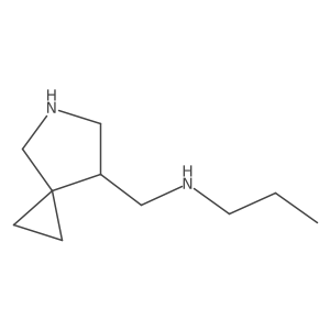 ({5-Azaspiro[2.4]heptan-7-yl}methyl)(propyl)amine结构式