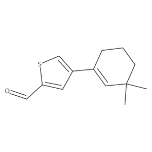 4-(3,3-Dimethylcyclohex-1-en-1-yl)thiophene-2-carbaldehyde Structure