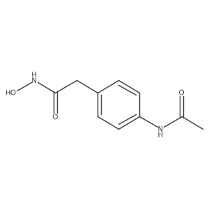 2-(4-Acetamidophenyl)-N-hydroxyacetamide Structure