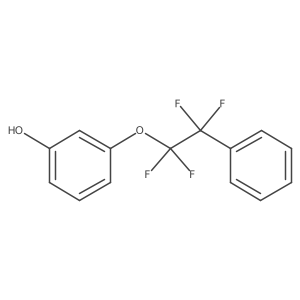 3-(1,1,2,2-Tetrafluoro-2-phenylethoxy)phenol Structure