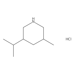 3-Isopropyl-5-methylpiperidine hydrochloride结构式