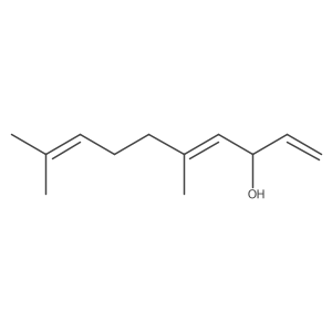 5,9-Dimethyl-1,4,8-decatrien-3-ol结构式