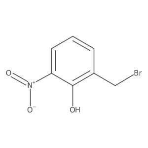 2-(Bromomethyl)-6-nitrophenol Structure