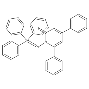 4,6-Diphenyl-1-[(triphenylphosphoranylidene)amino]-2(1H)-pyridinone结构式