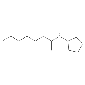 N-(Octan-2-yl)cyclopentanamine Structure