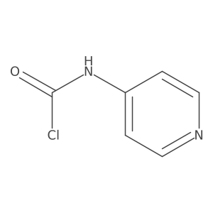 N-4-Pyridinylcarbamic chloride Structure