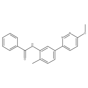 N-[5-(6-methoxypyridazin-3-yl)-2-methylphenyl]benzamide Structure