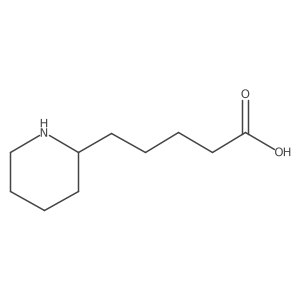 5-(Piperidin-2-yl)pentanoic acid Structure
