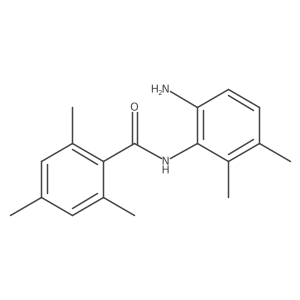 N-(6-amino-2,3-dimethylphenyl)-2,4,6-trimethylbenzamide结构式