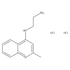N*1*-(2-Methyl-quinolin-4-yl)-ethane-1,2-diaminedihydrochloride Structure