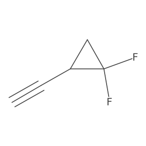 2-Ethynyl-1,1-difluorocyclopropane Structure
