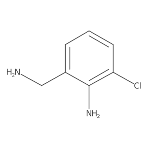 2-(Aminomethyl)-6-chloroaniline结构式