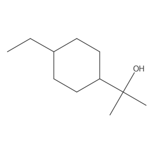 2-(4-Ethylcyclohexyl)propan-2-ol结构式