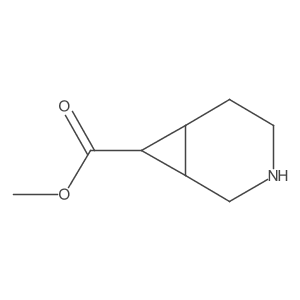 Methyl 3-azabicyclo[4.1.0]heptane-7-carboxylate Structure