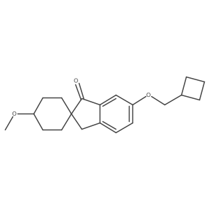 trans-5a(2)-(Cyclobutylmethoxy)-4-methoxyspiro[cyclohexane-1,2a(2)-[2H]inden]-3a(2)(1a(2)H)-one Structure