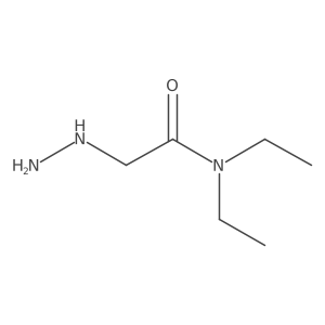 N,N-diethyl-2-hydrazinylacetamide Structure