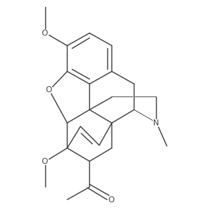 Ethanone, 1-(4,5-epoxy-3,6-dimethoxy-17-methyl-6,14-ethenomorphinan-8,8-t2-7-yl)-结构式