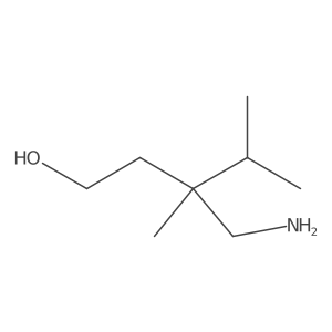 1-Pentanol, 3-(aminomethyl)-3,4-dimethyl-结构式