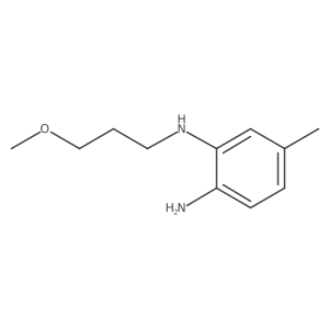 N1-(3-methoxypropyl)-5-methylbenzene-1,2-diamine结构式