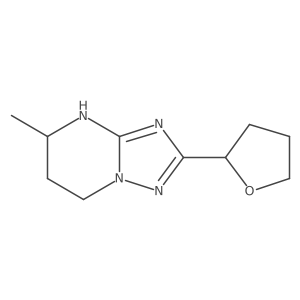 5-methyl-2-(oxolan-2-yl)-4H,5H,6H,7H-[1,2,4]triazolo[1,5-a]pyrimidine Structure
