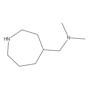 [(Azepan-4-yl)methyl]dimethylamine结构式