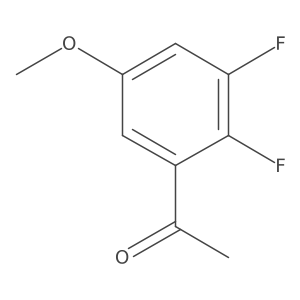 2',3'-Difluoro-5'-methoxyacetophenone结构式