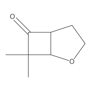 (1S,5R)-7,7-dimethyl-2-oxabicyclo[3.2.0]heptan-6-one Structure