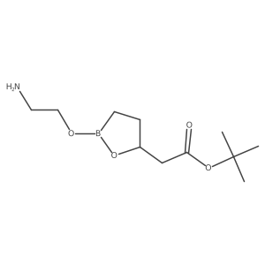 Boron, [2-(amino-I masculineN)ethanolato-I masculineO][1,1-dimethylethyl (3S)-3-(hydroxy-I masculineO)pentanoato(2-)-I masculineC5]-, (T-4)-结构式