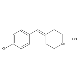 4-(4-Chlorobenzylidene)piperidine hydrochloride结构式