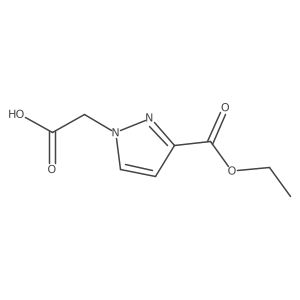 [3-(ethoxycarbonyl)-1H-pyrazol-1-yl]acetic acid Structure