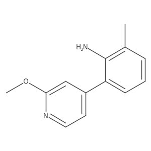 2-(2-Methoxy-4-pyridinyl)-6-methylbenzenamine结构式