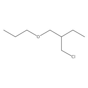 2-(Chloromethyl)-1-propoxybutane结构式