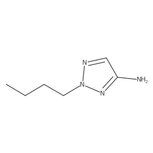 2-butyl-2H-1,2,3-triazol-4-amine Structure