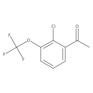 2'-Chloro-3'-(trifluoromethoxy)acetophenone Structure