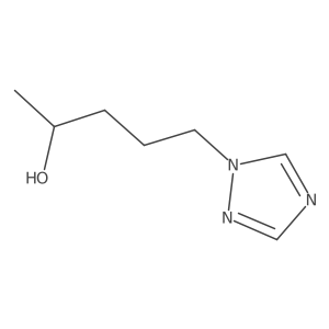 (2S)-5-(1H-1,2,4-triazol-1-yl)pentan-2-ol Structure