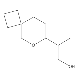 (2R)-2-(6-Oxaspiro[3.5]nonan-7-yl)propan-1-ol Structure